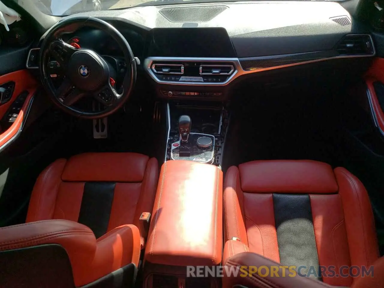 8 Photograph of a damaged car WBS43AY09NFM43859 BMW M3 2022