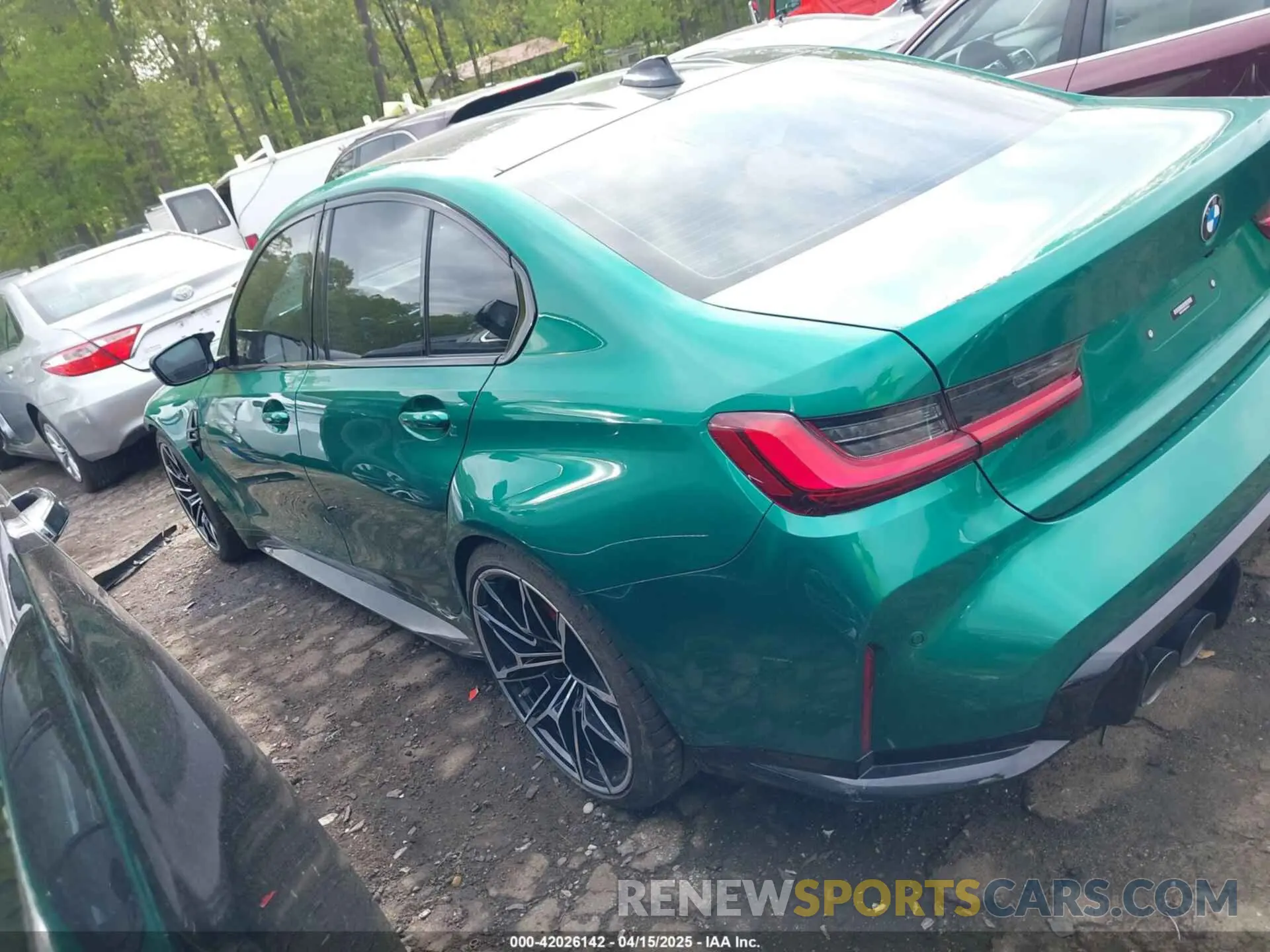 15 Photograph of a damaged car WBS53AY03NFL94517 BMW M3 2022