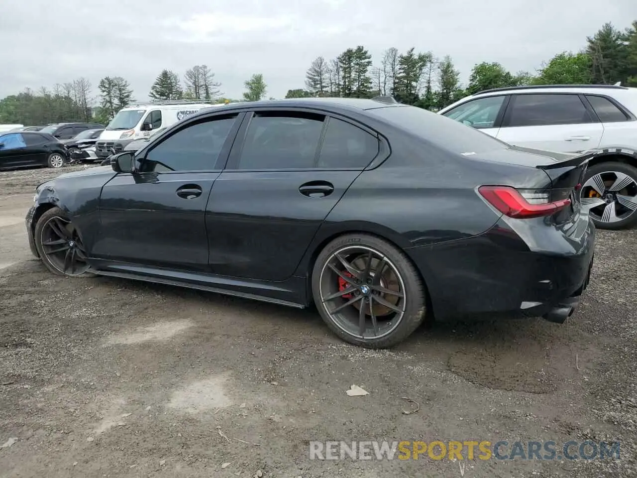 2 Photograph of a damaged car 3MW49FF06P8C96382 BMW M3 2023