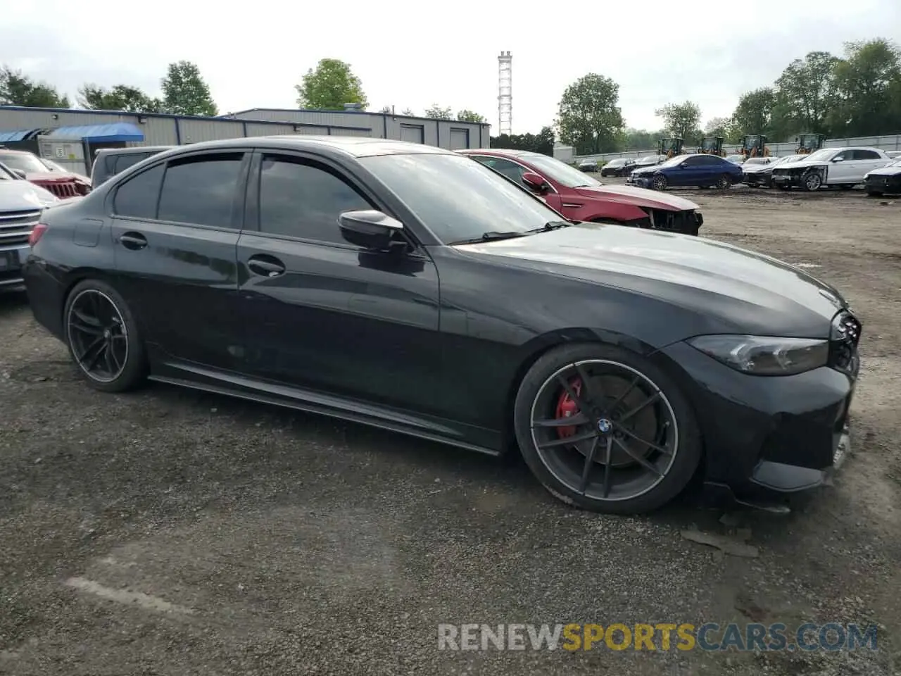 4 Photograph of a damaged car 3MW49FF06P8C96382 BMW M3 2023