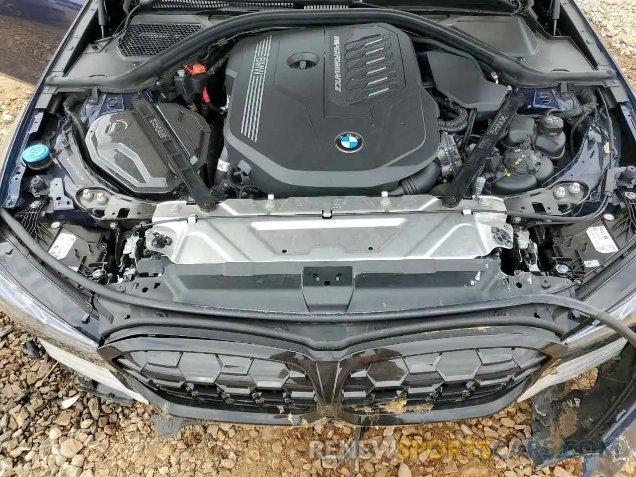 11 Photograph of a damaged car 3MW49FF07P8D67329 BMW M3 2023