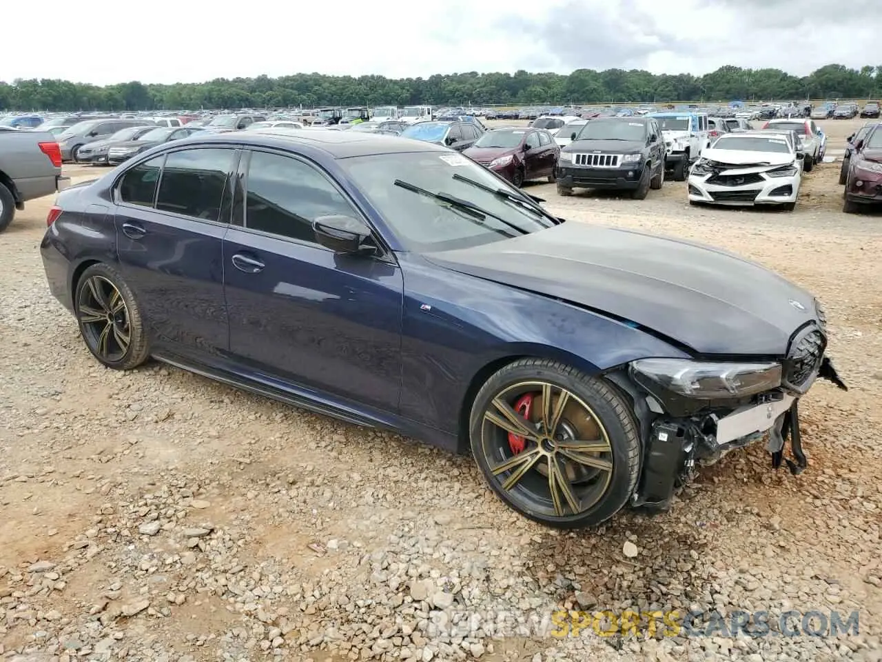 4 Photograph of a damaged car 3MW49FF07P8D67329 BMW M3 2023