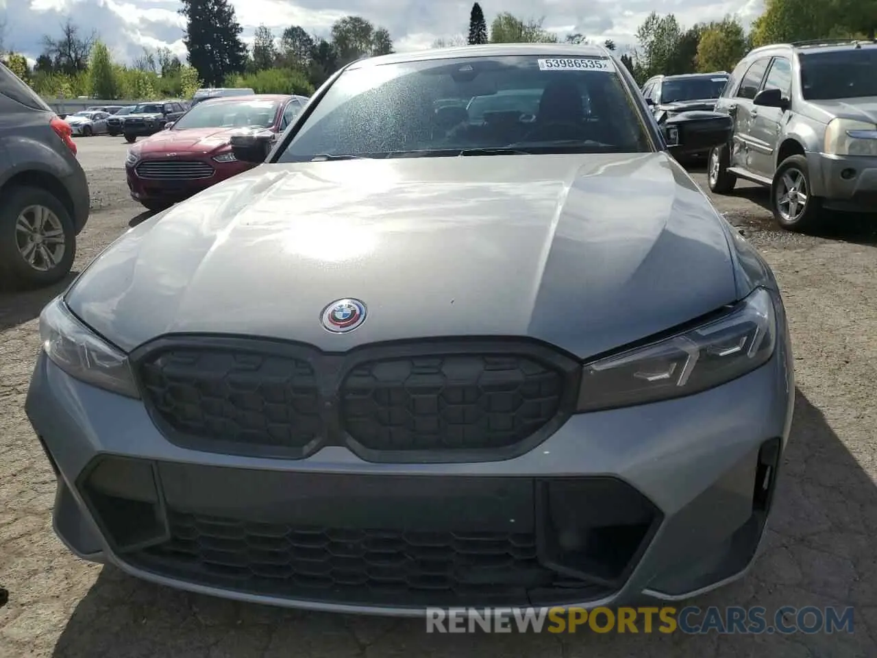 5 Photograph of a damaged car 3MW49FF09P8D37233 BMW M3 2023