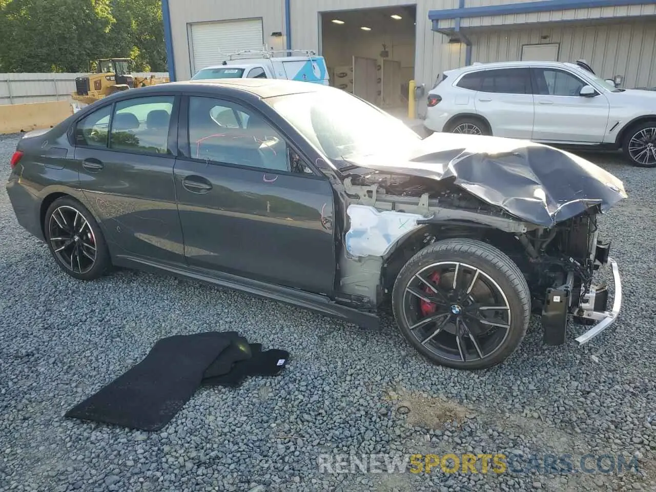 4 Photograph of a damaged car 3MW49FS00P8D51284 BMW M3 2023