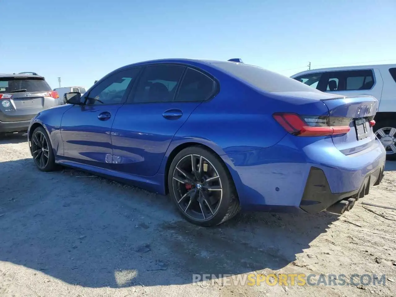 2 Photograph of a damaged car 3MW49FS04P8D34326 BMW M3 2023