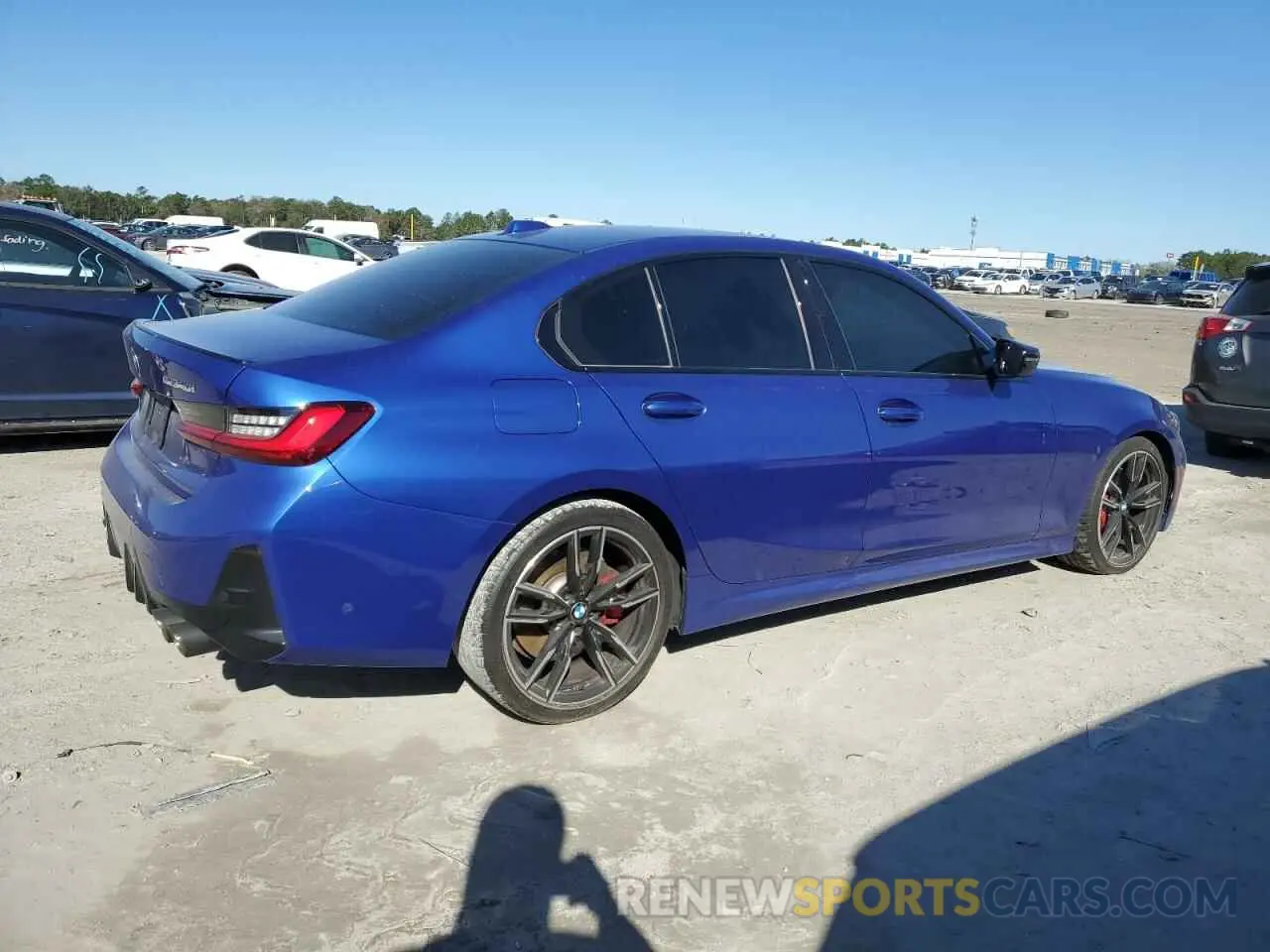 3 Photograph of a damaged car 3MW49FS04P8D34326 BMW M3 2023