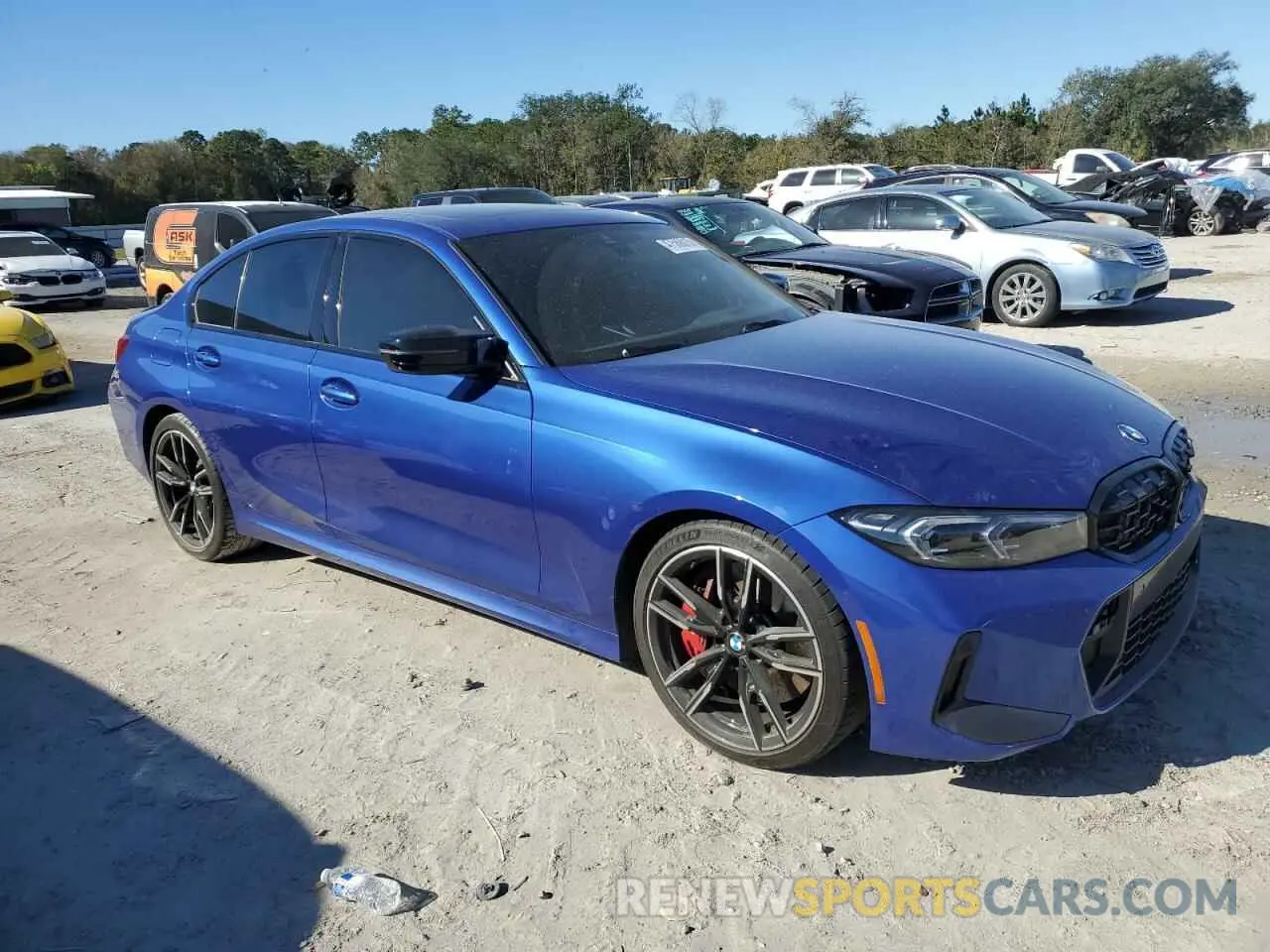 4 Photograph of a damaged car 3MW49FS04P8D34326 BMW M3 2023