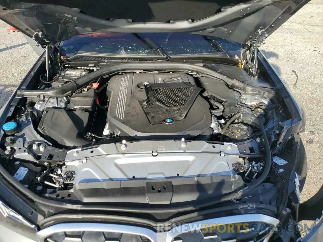 11 Photograph of a damaged car 3MW49FS09P8C79257 BMW M3 2023