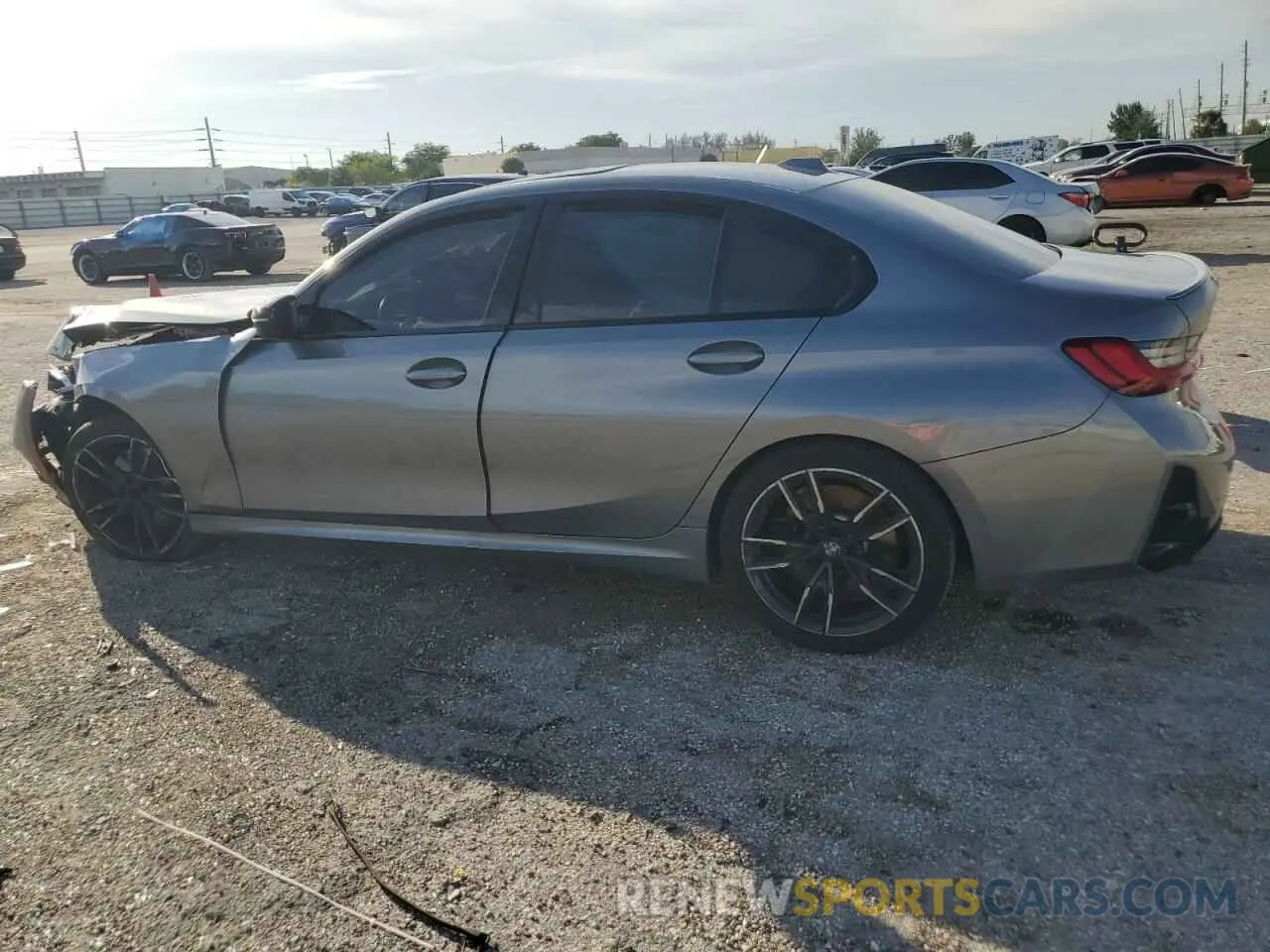 2 Photograph of a damaged car 3MW49FS09P8C79257 BMW M3 2023