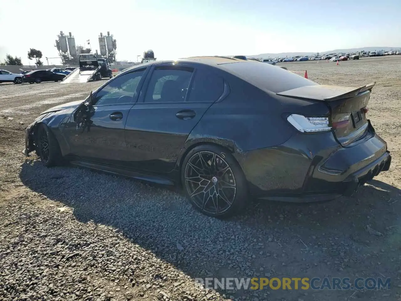 2 Photograph of a damaged car WBS33AY01PFN67560 BMW M3 2023
