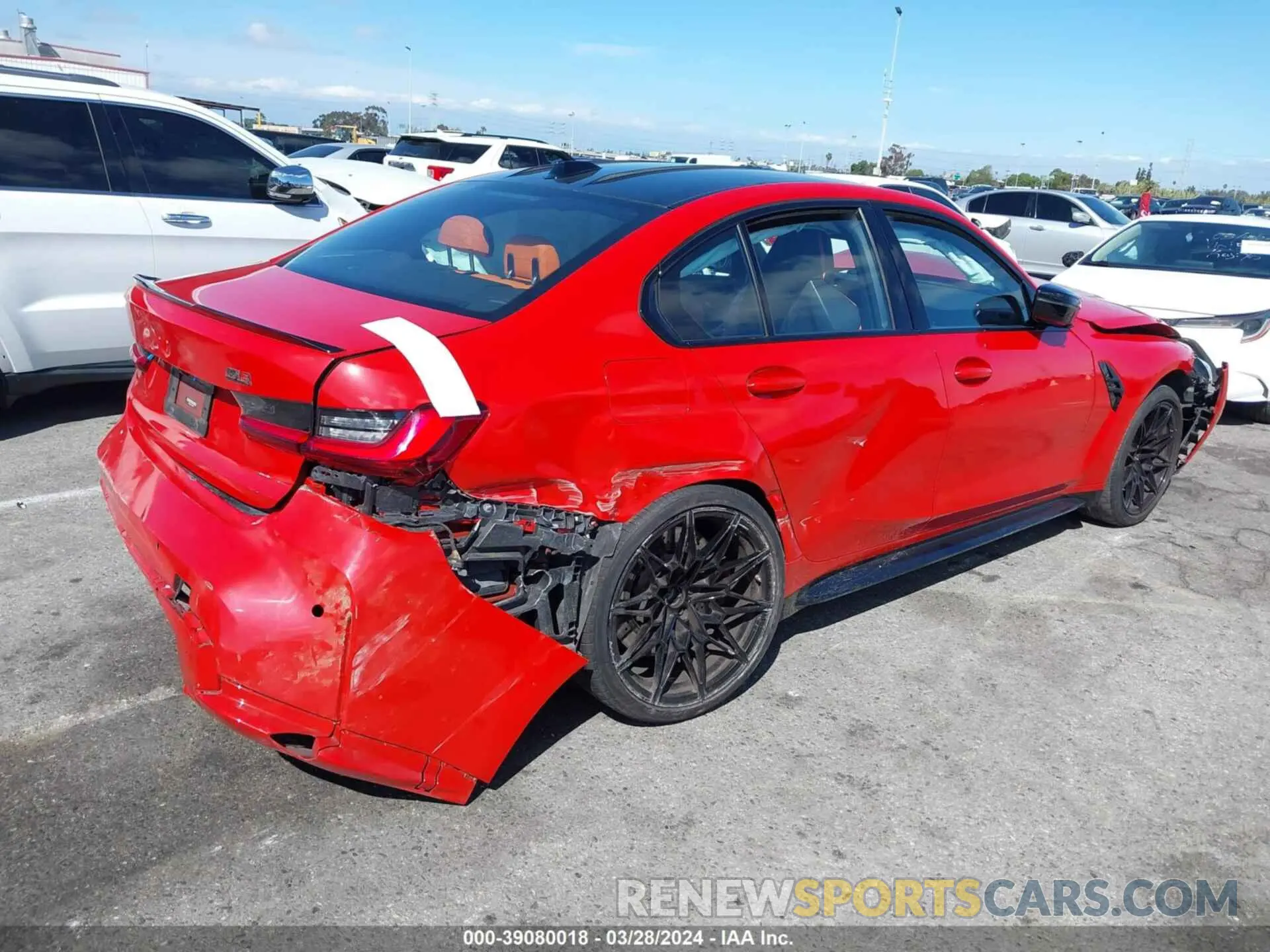4 Photograph of a damaged car WBS33AY01PFN84679 BMW M3 2023