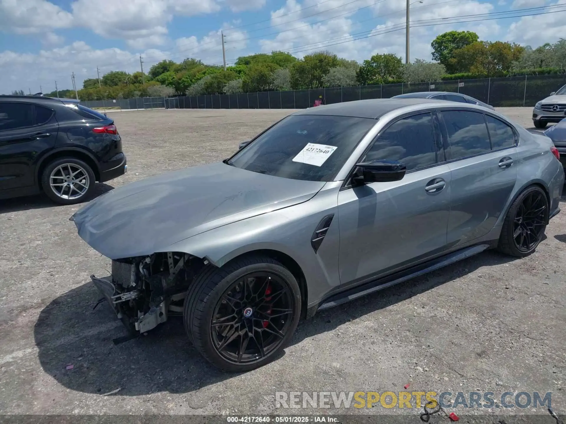 2 Photograph of a damaged car WBS33AY01PFP51123 BMW M3 2023