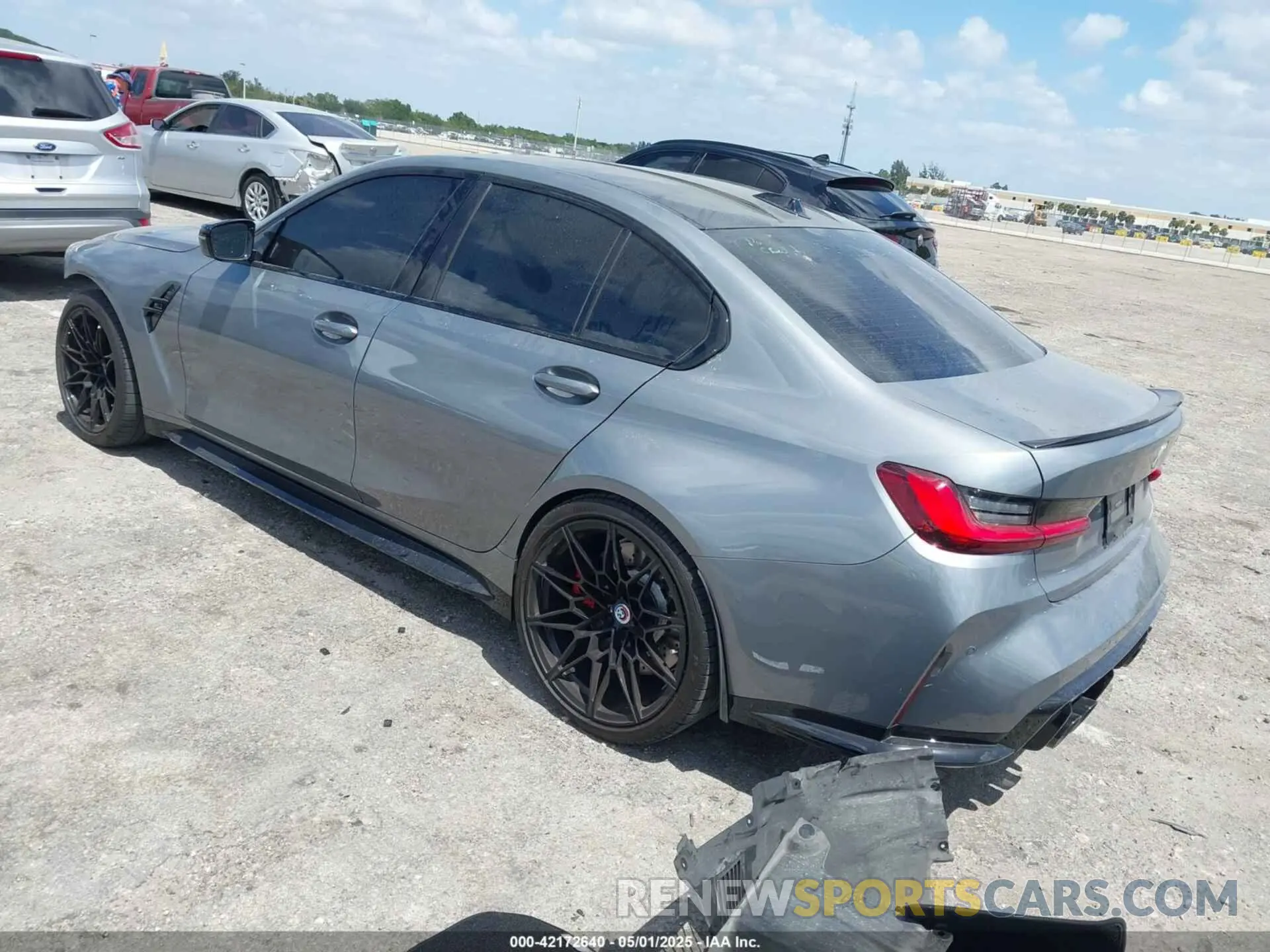 3 Photograph of a damaged car WBS33AY01PFP51123 BMW M3 2023