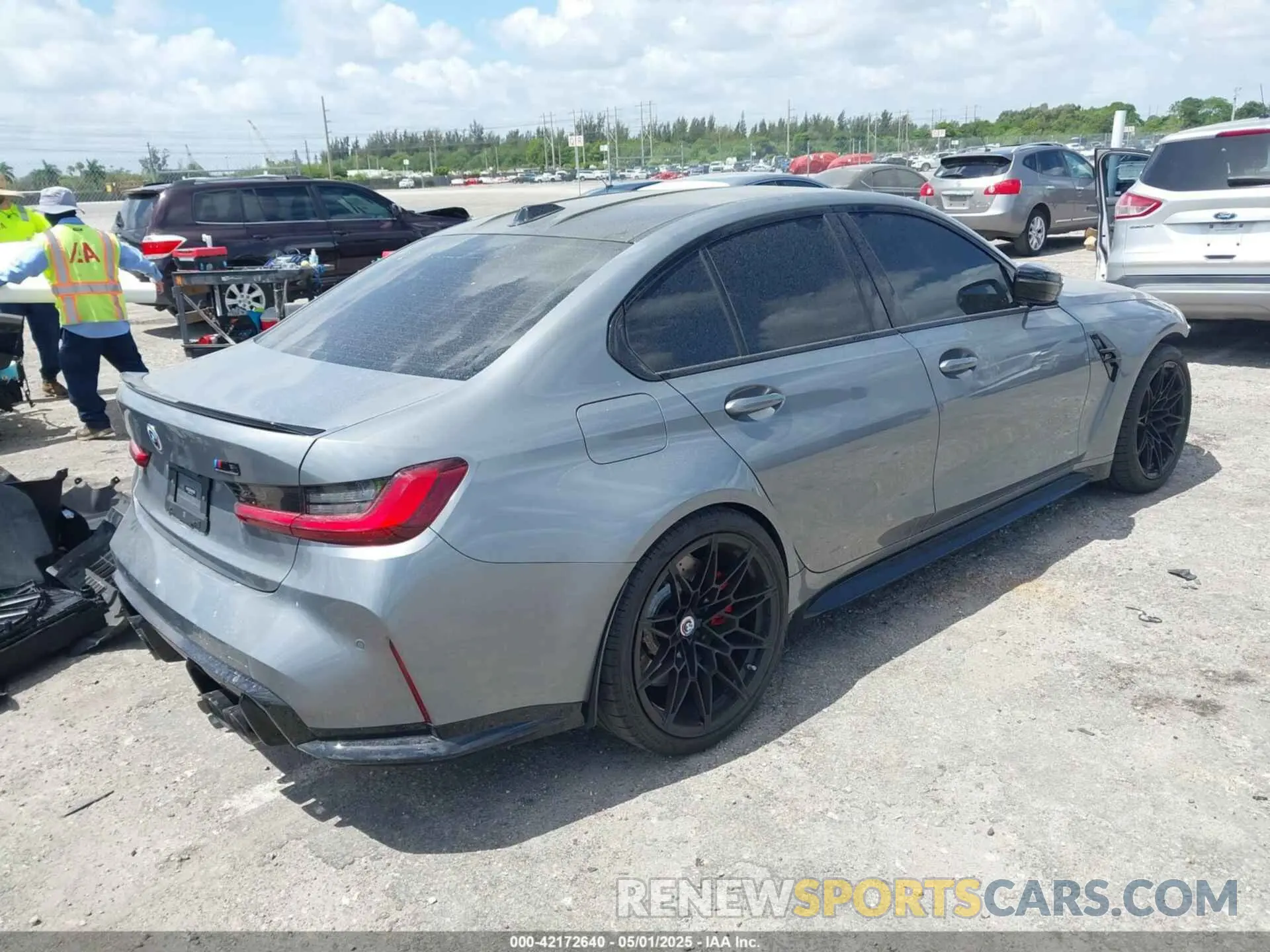 4 Photograph of a damaged car WBS33AY01PFP51123 BMW M3 2023