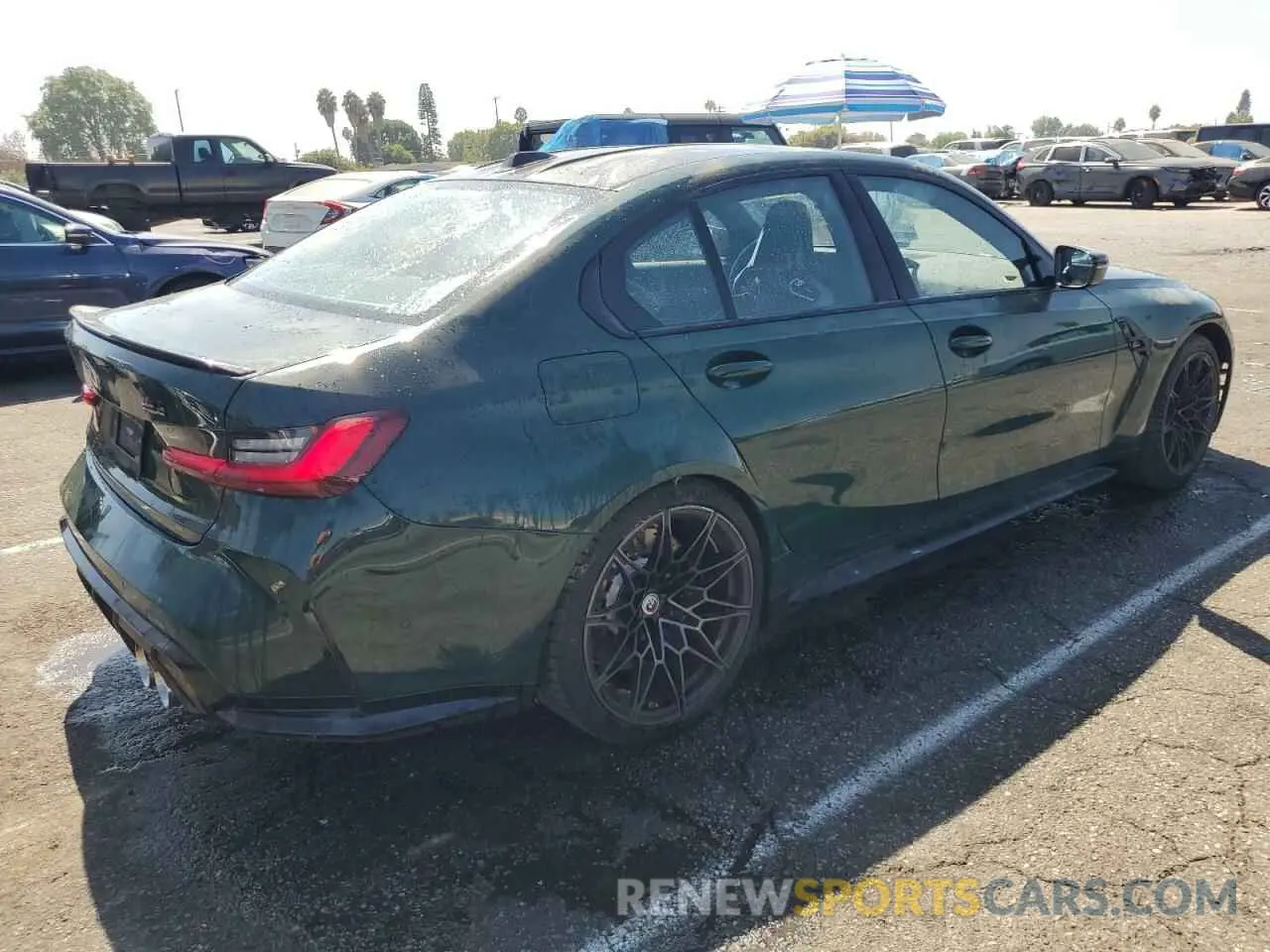 3 Photograph of a damaged car WBS33AY03PFP14557 BMW M3 2023