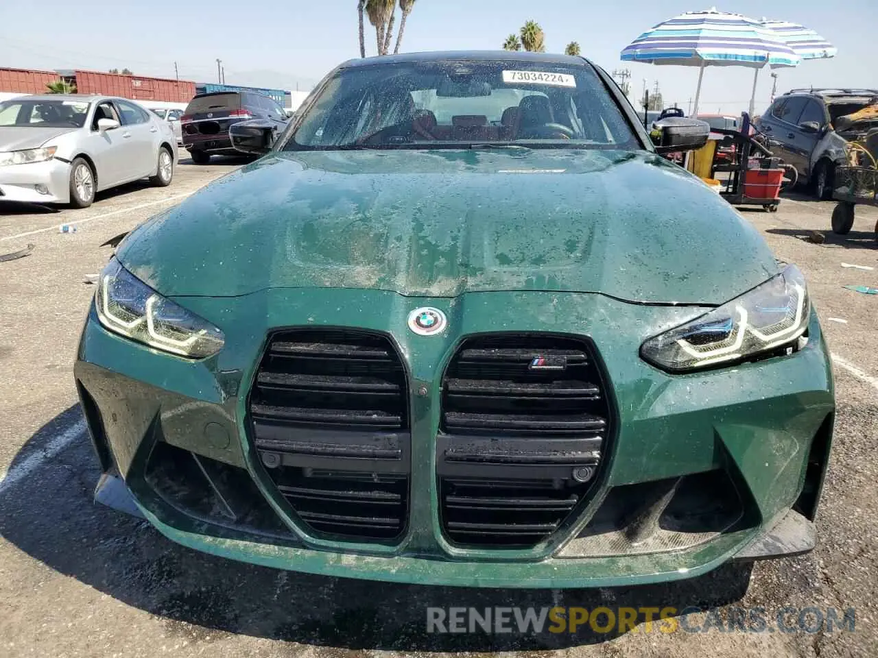 5 Photograph of a damaged car WBS33AY03PFP14557 BMW M3 2023