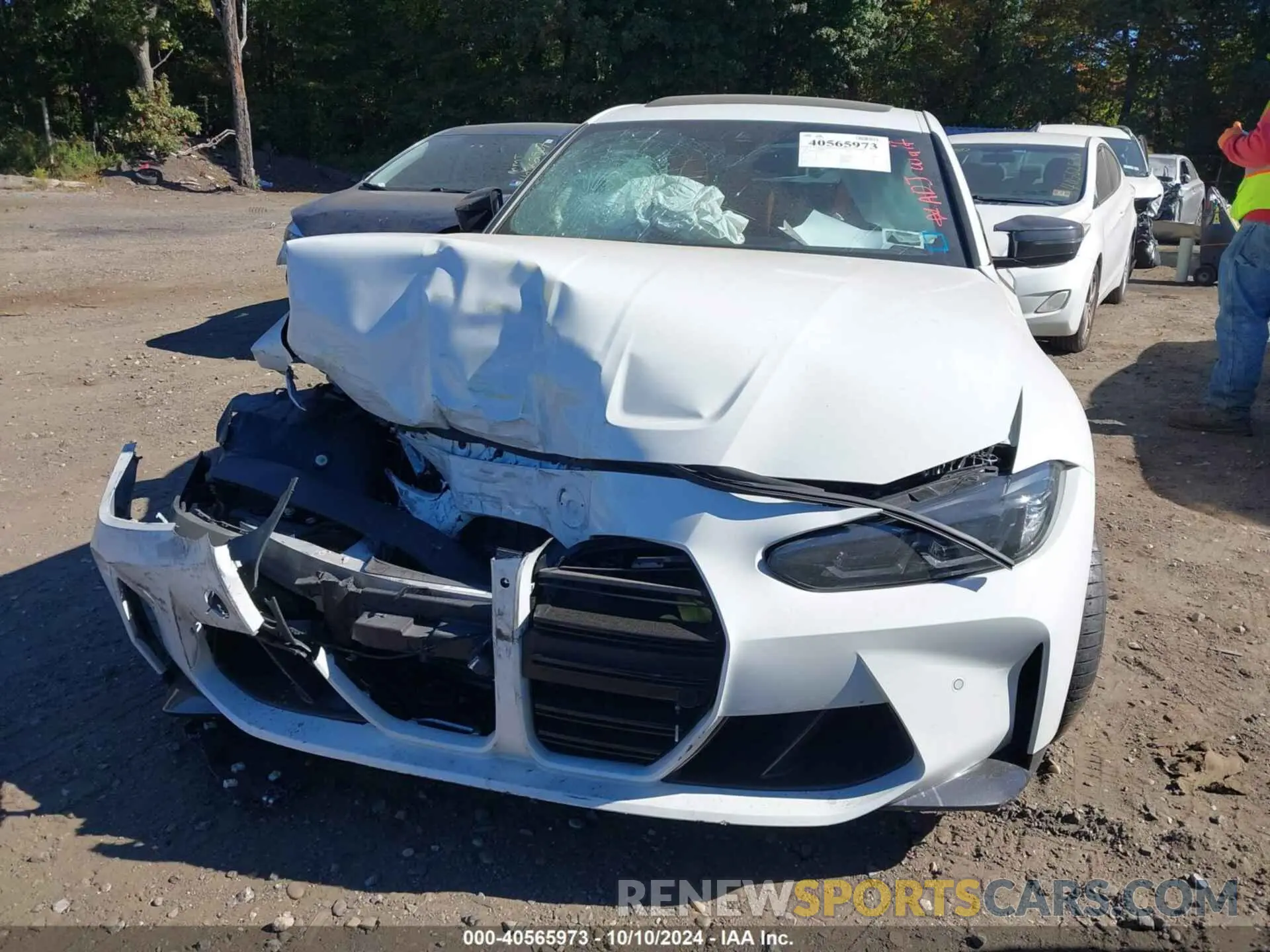 12 Photograph of a damaged car WBS33AY04PFN31510 BMW M3 2023