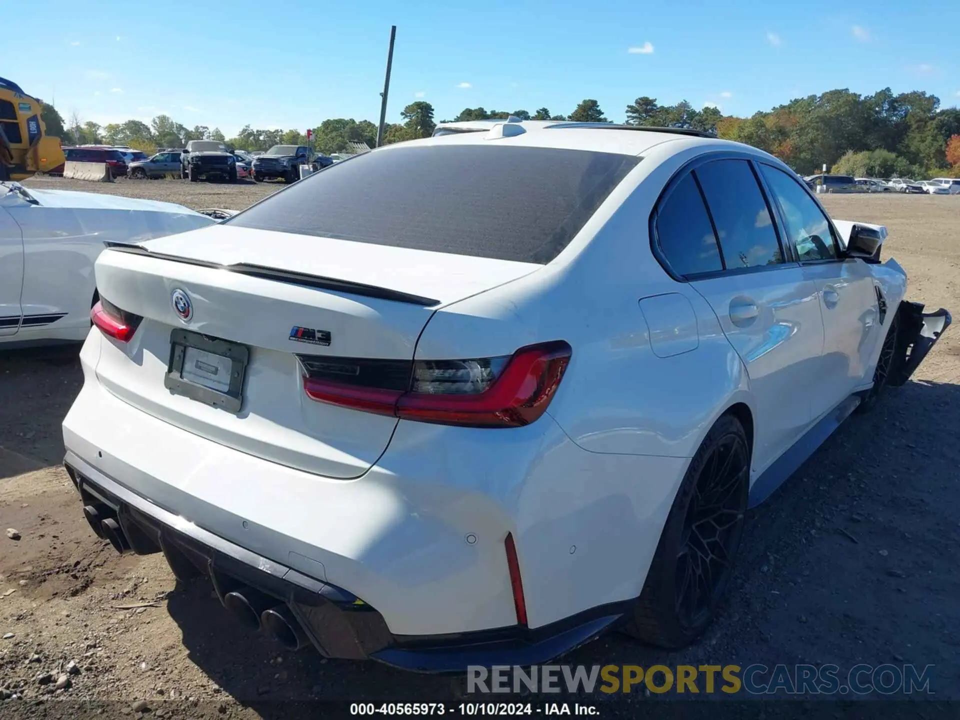 4 Photograph of a damaged car WBS33AY04PFN31510 BMW M3 2023