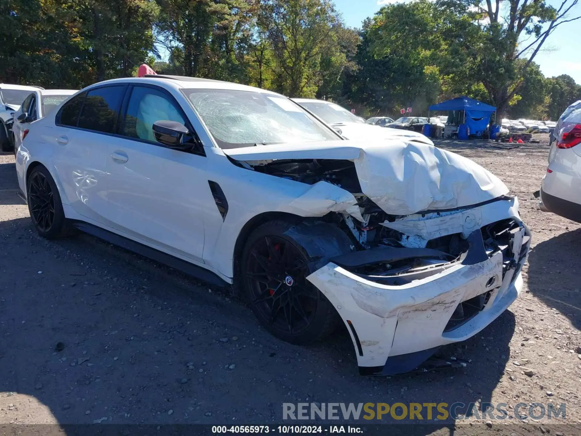 6 Photograph of a damaged car WBS33AY04PFN31510 BMW M3 2023