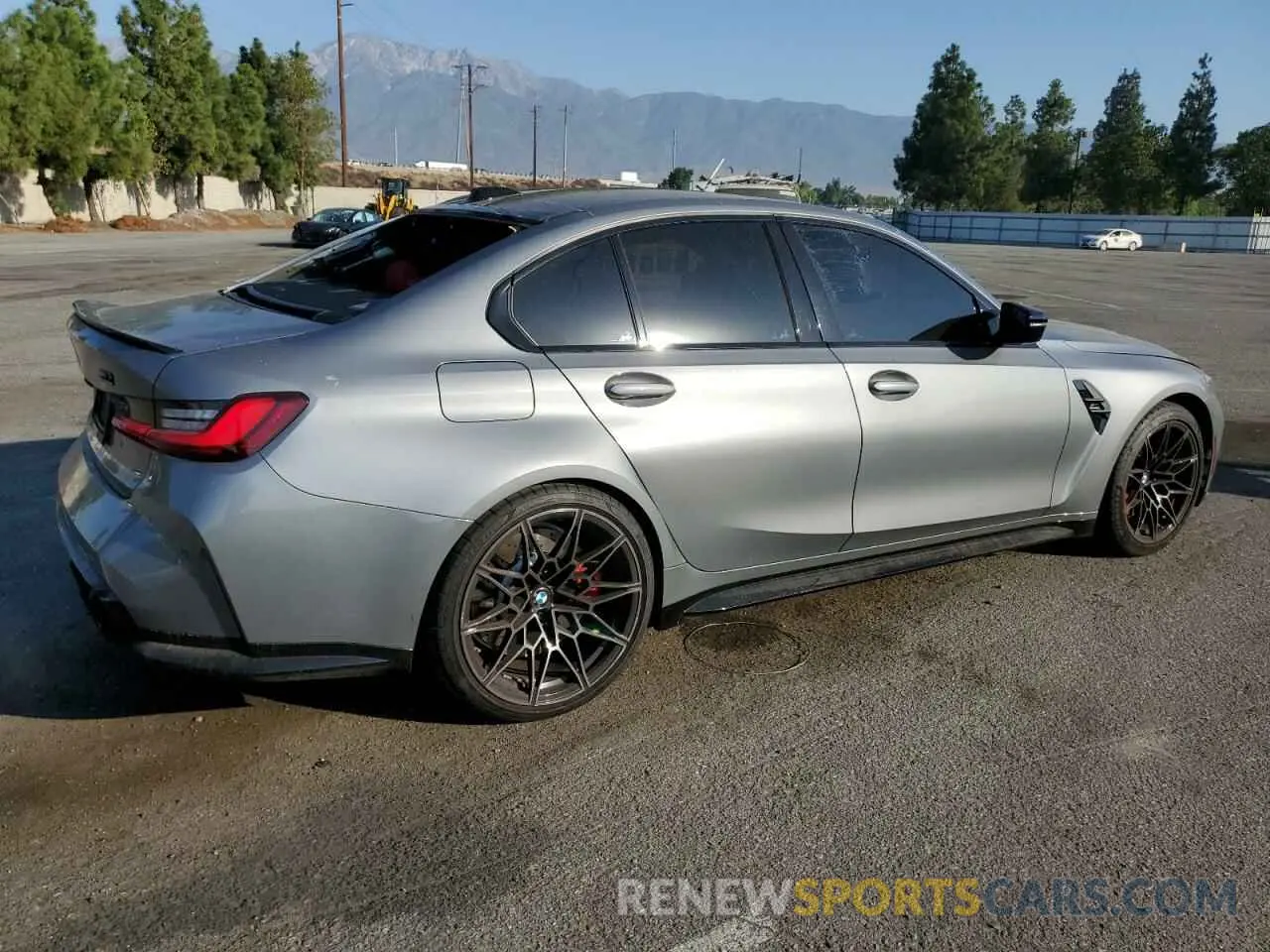 3 Photograph of a damaged car WBS33AY04PFP89350 BMW M3 2023