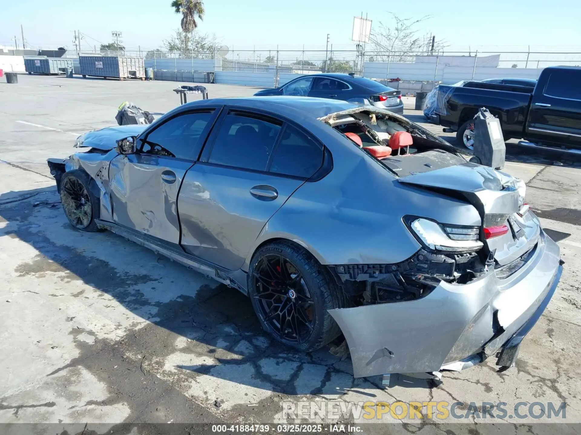3 Photograph of a damaged car WBS33AY09PFN37528 BMW M3 2023
