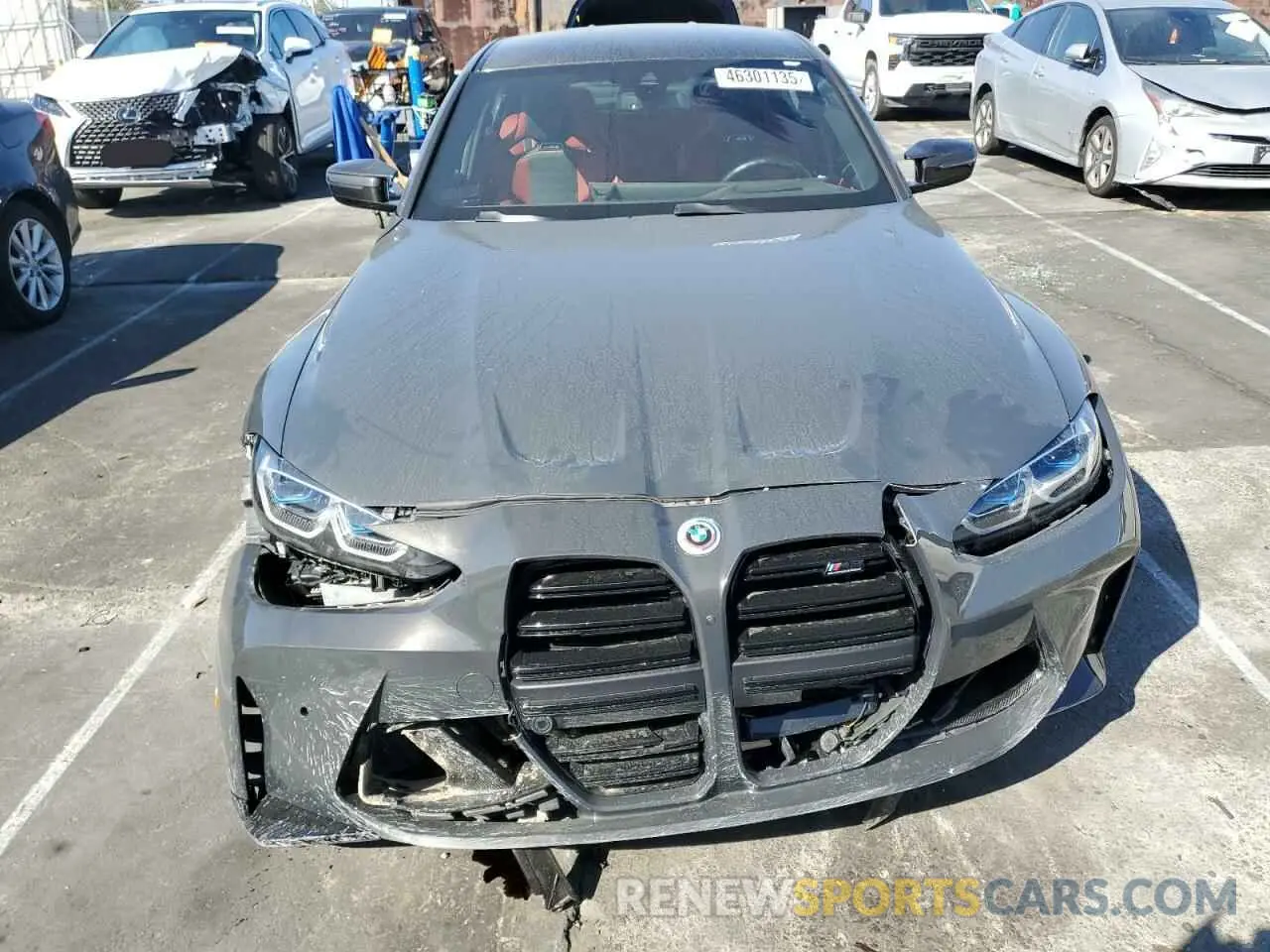 5 Photograph of a damaged car WBS43AY00PFP21678 BMW M3 2023