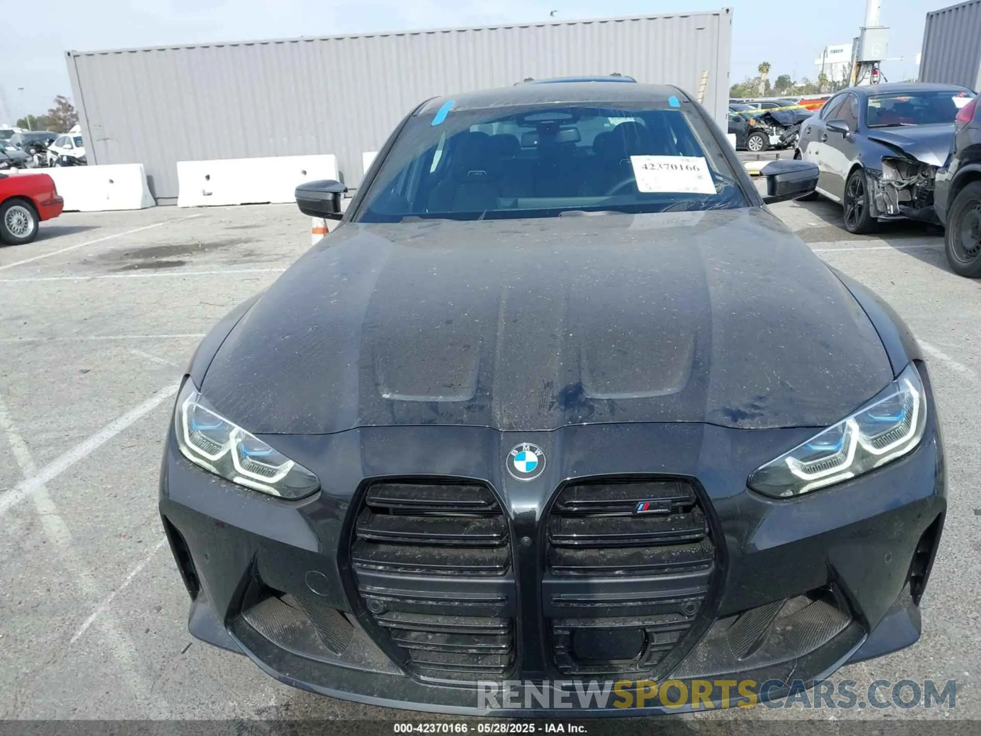 12 Photograph of a damaged car WBS43AY00PFP65177 BMW M3 2023