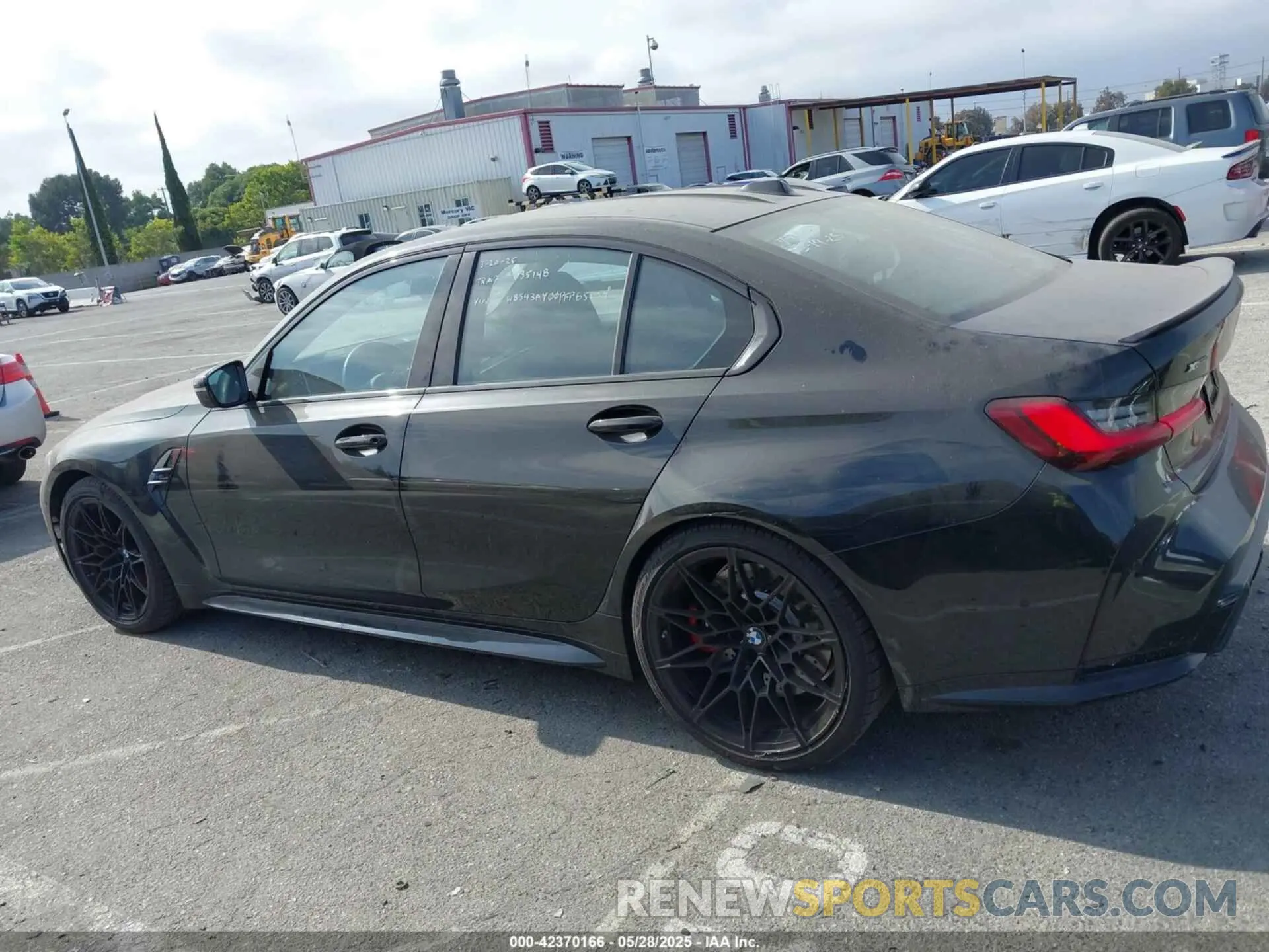 14 Photograph of a damaged car WBS43AY00PFP65177 BMW M3 2023