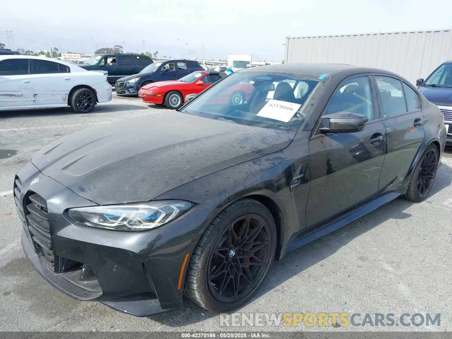 2 Photograph of a damaged car WBS43AY00PFP65177 BMW M3 2023