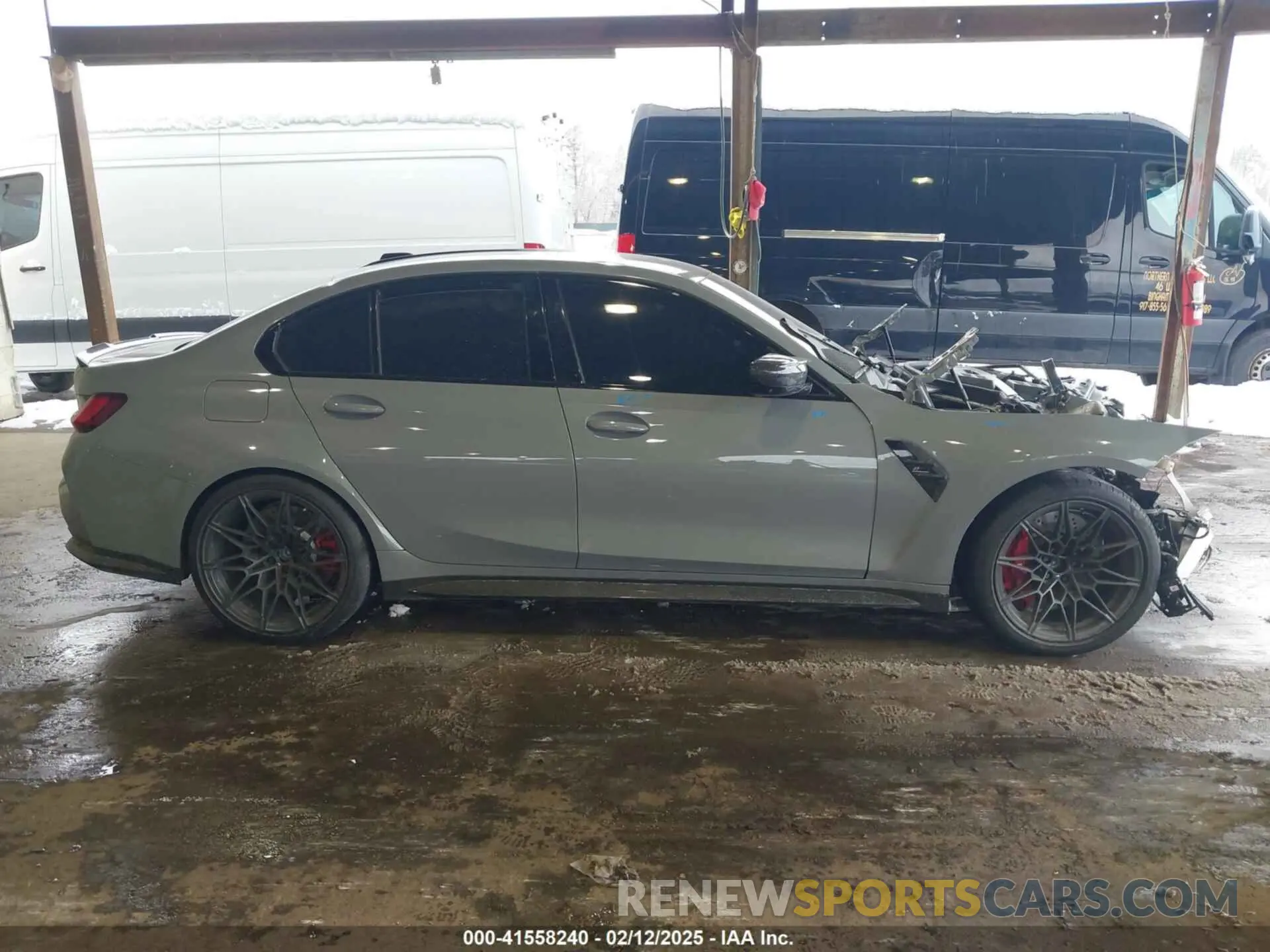 14 Photograph of a damaged car WBS43AY01PFN42727 BMW M3 2023
