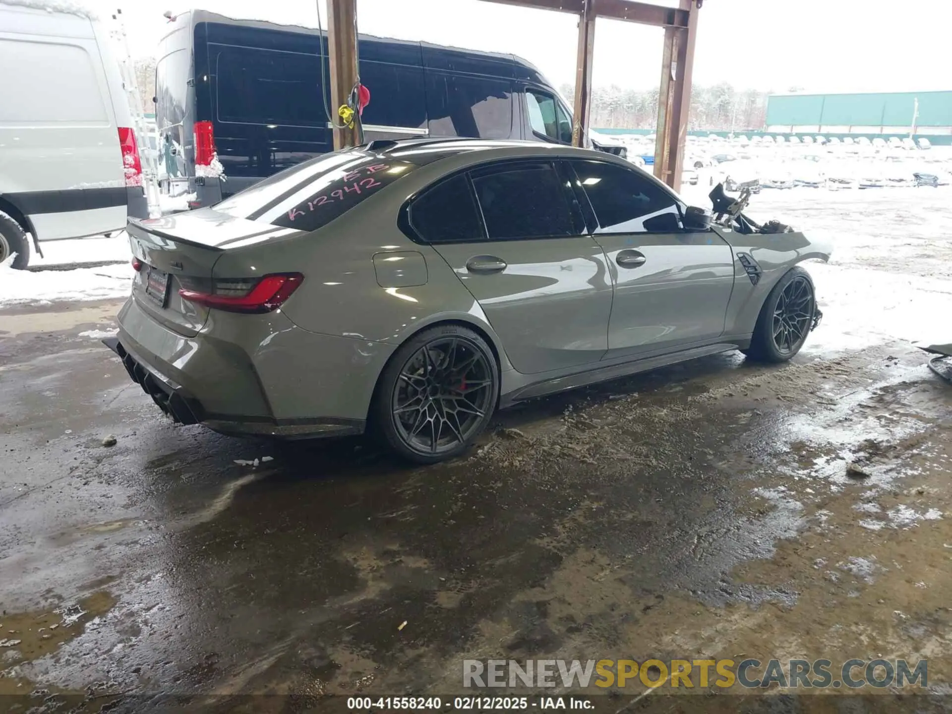 4 Photograph of a damaged car WBS43AY01PFN42727 BMW M3 2023