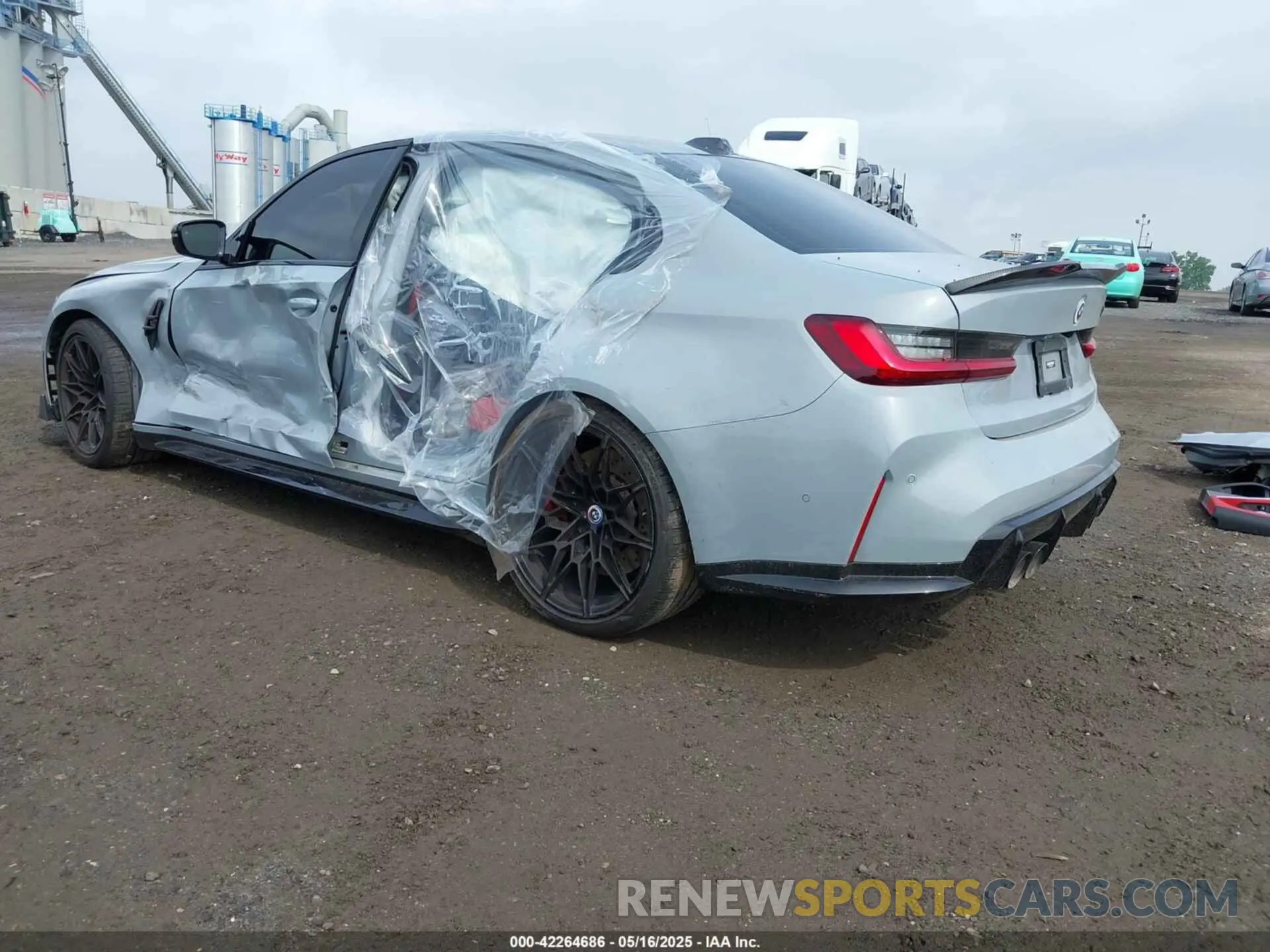 3 Photograph of a damaged car WBS43AY02PFN84856 BMW M3 2023
