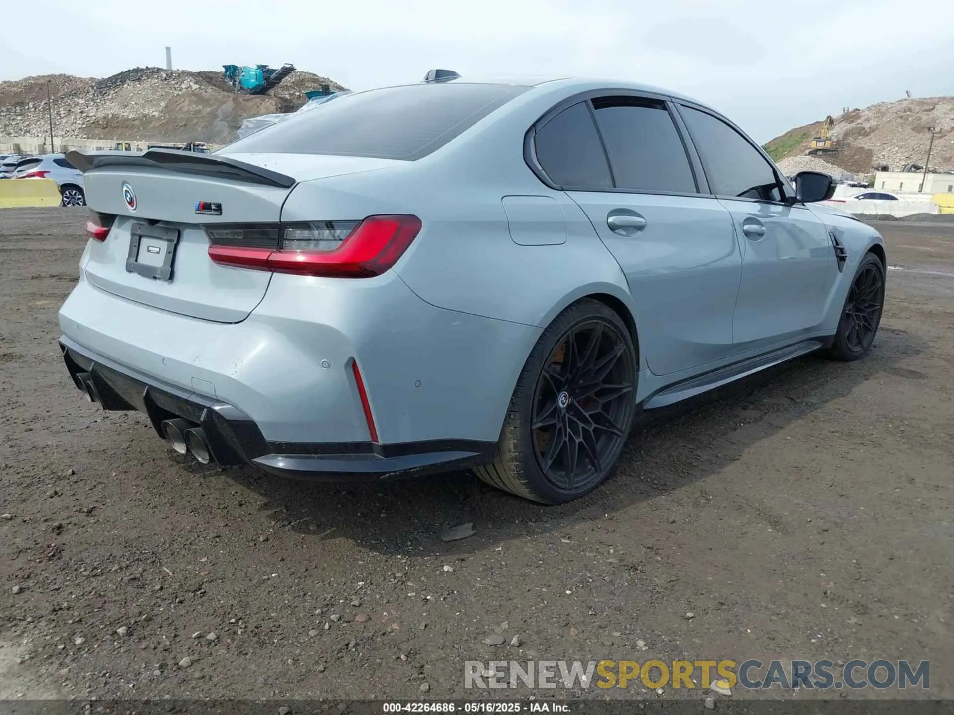 4 Photograph of a damaged car WBS43AY02PFN84856 BMW M3 2023