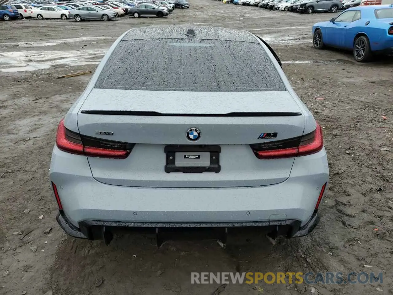 6 Photograph of a damaged car WBS43AY02PFP75791 BMW M3 2023