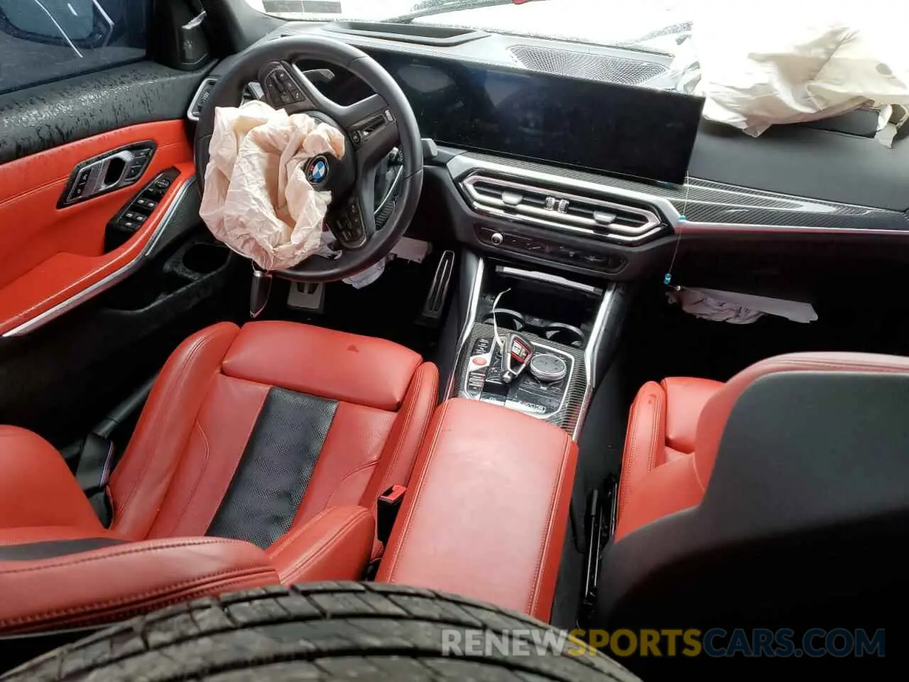 8 Photograph of a damaged car WBS43AY02PFP75791 BMW M3 2023