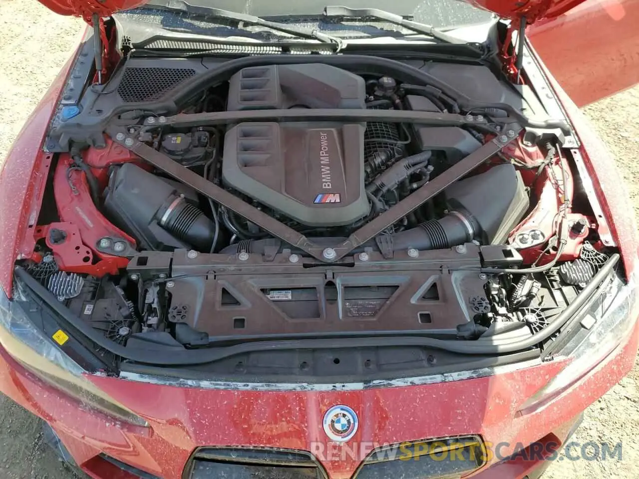 11 Photograph of a damaged car WBS43AY03PFN58833 BMW M3 2023