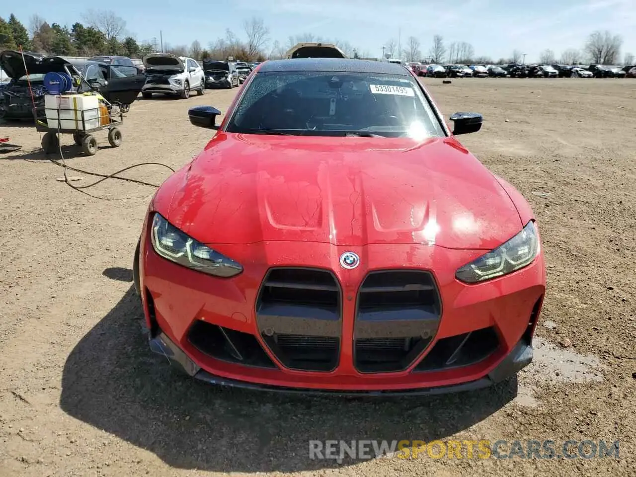 5 Photograph of a damaged car WBS43AY03PFN58833 BMW M3 2023