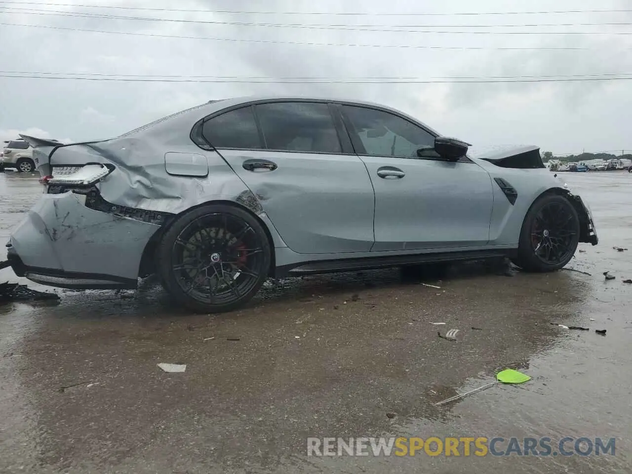 3 Photograph of a damaged car WBS43AY05PFN92613 BMW M3 2023