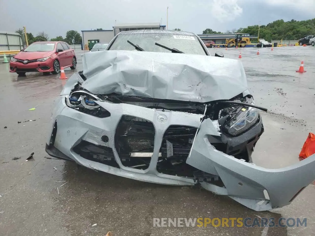 5 Photograph of a damaged car WBS43AY05PFN92613 BMW M3 2023