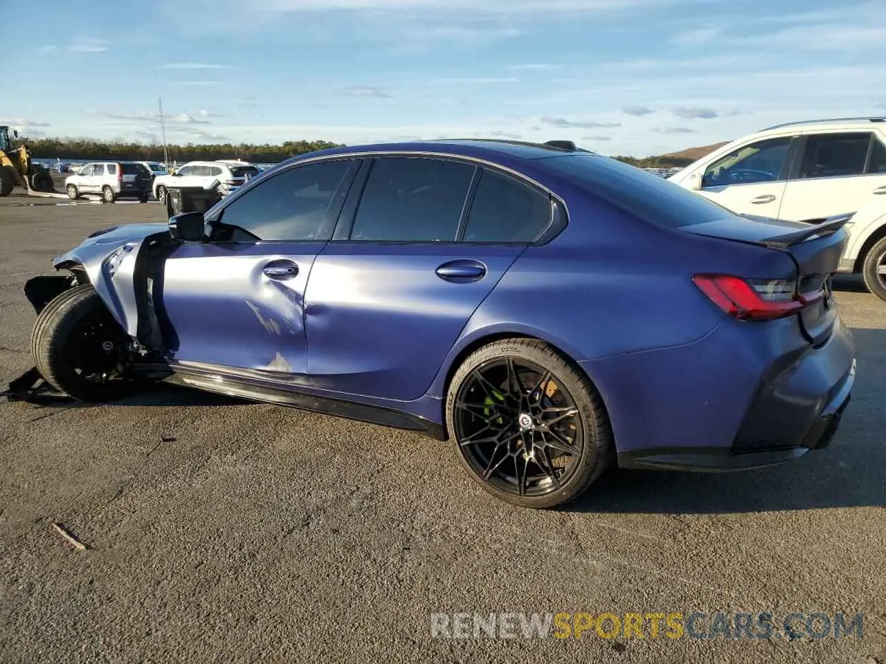 2 Photograph of a damaged car WBS43AY07PFN31912 BMW M3 2023