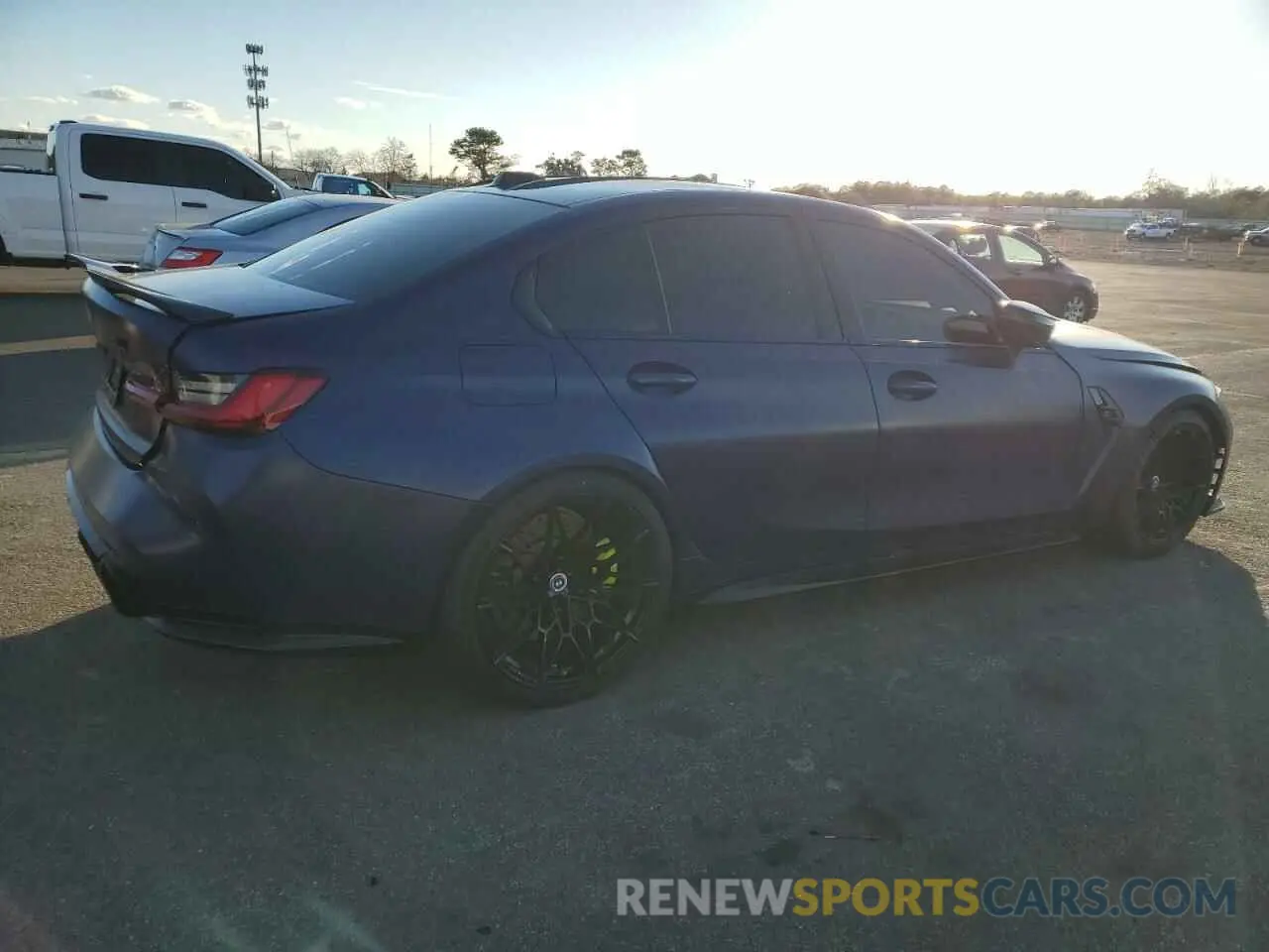 3 Photograph of a damaged car WBS43AY07PFN31912 BMW M3 2023