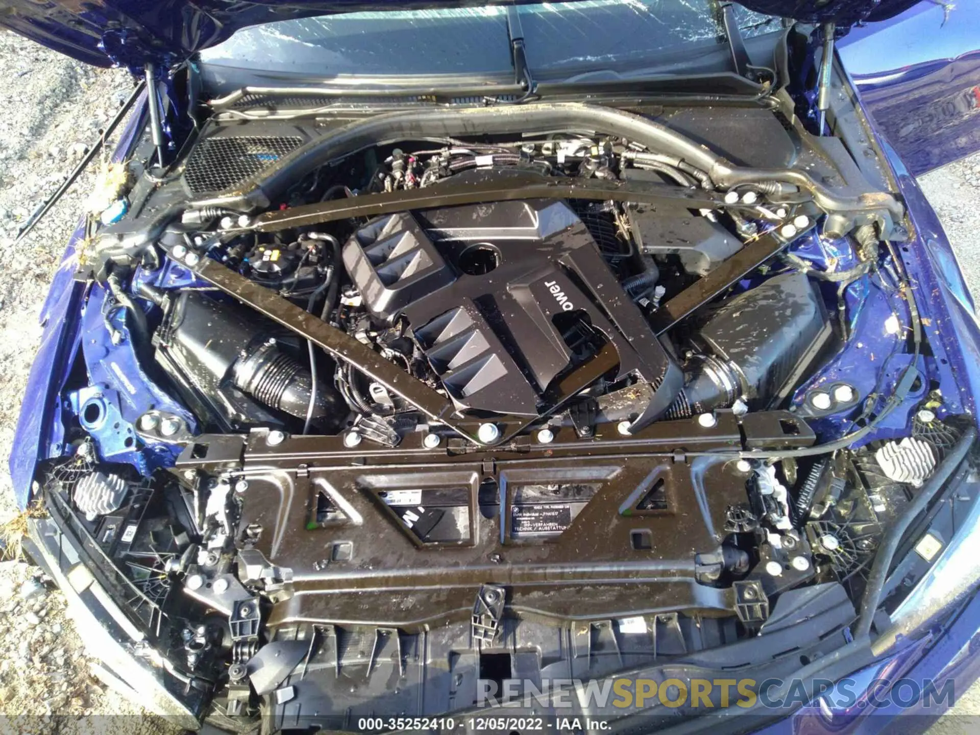 10 Photograph of a damaged car WBS43AY07PFN41517 BMW M3 2023