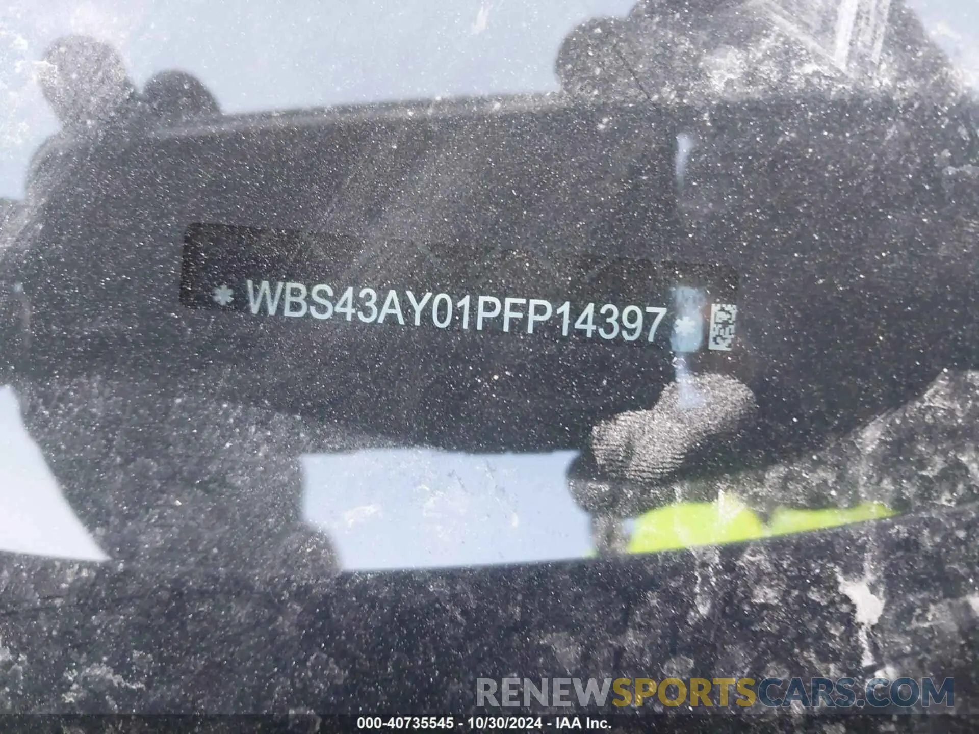 17 Photograph of a damaged car WBS43AY07PFN91690 BMW M3 2023