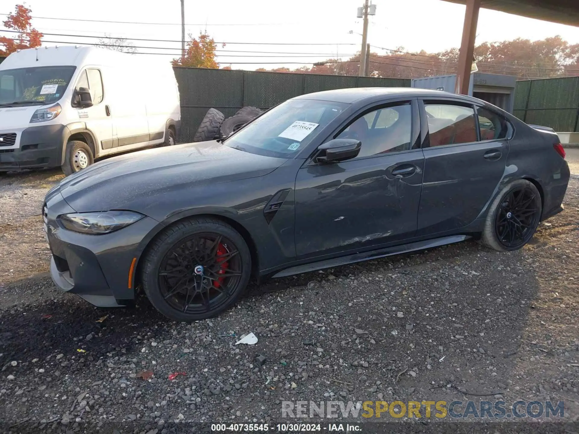 2 Photograph of a damaged car WBS43AY07PFN91690 BMW M3 2023