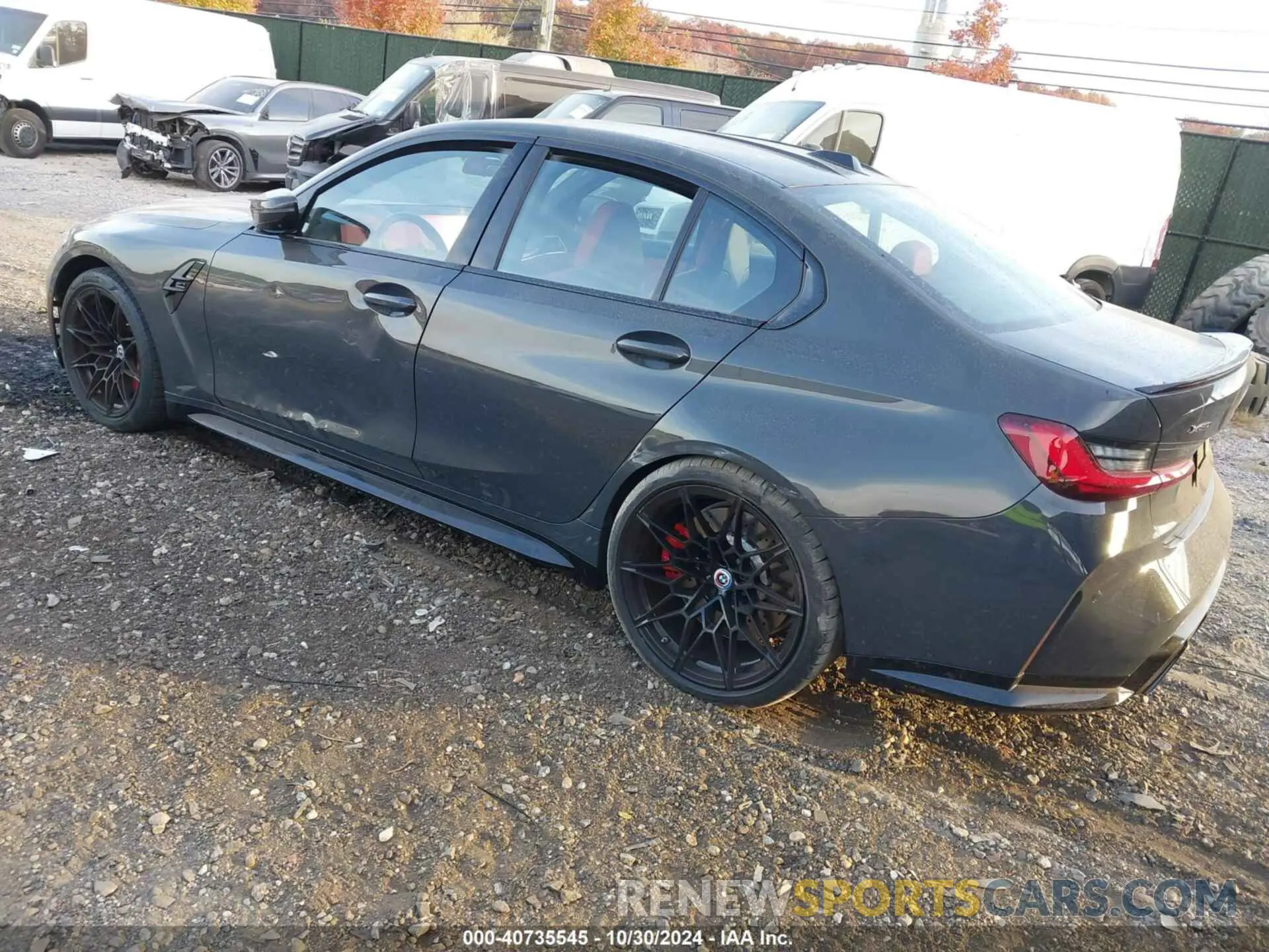 3 Photograph of a damaged car WBS43AY07PFN91690 BMW M3 2023