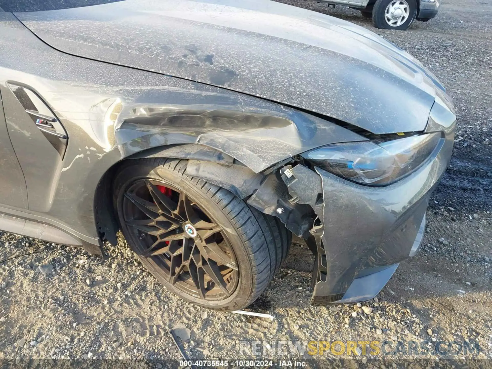 6 Photograph of a damaged car WBS43AY07PFN91690 BMW M3 2023