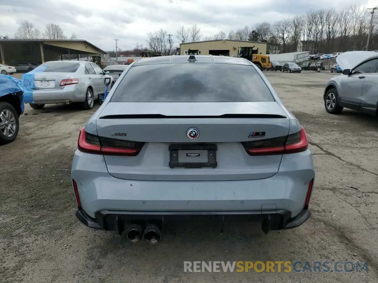 6 Photograph of a damaged car WBS43AY07PFP20074 BMW M3 2023