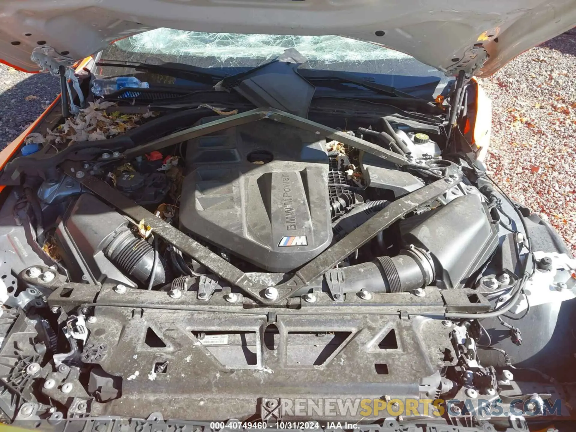 10 Photograph of a damaged car WBS43AY07PFP27865 BMW M3 2023