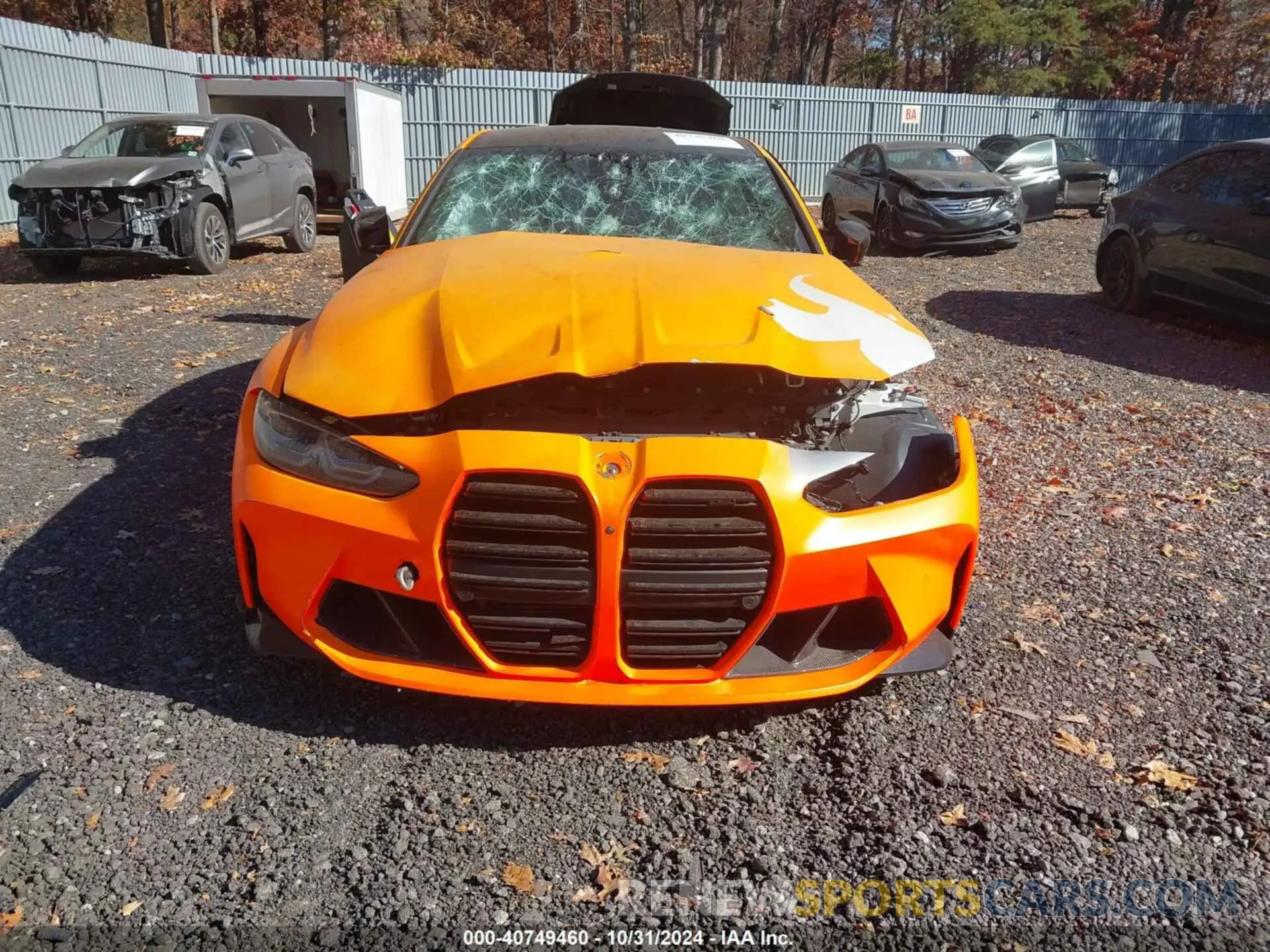 11 Photograph of a damaged car WBS43AY07PFP27865 BMW M3 2023