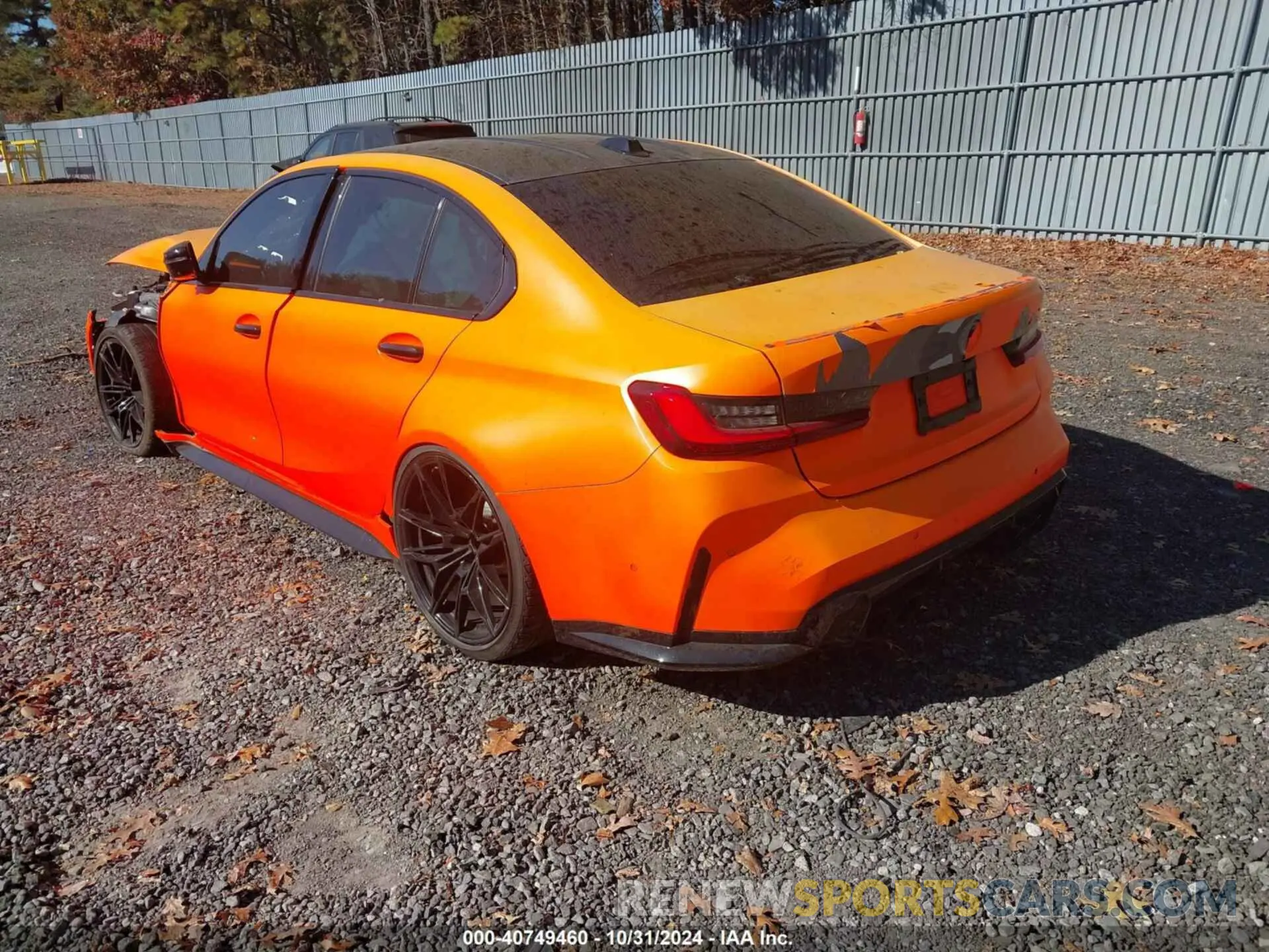 3 Photograph of a damaged car WBS43AY07PFP27865 BMW M3 2023